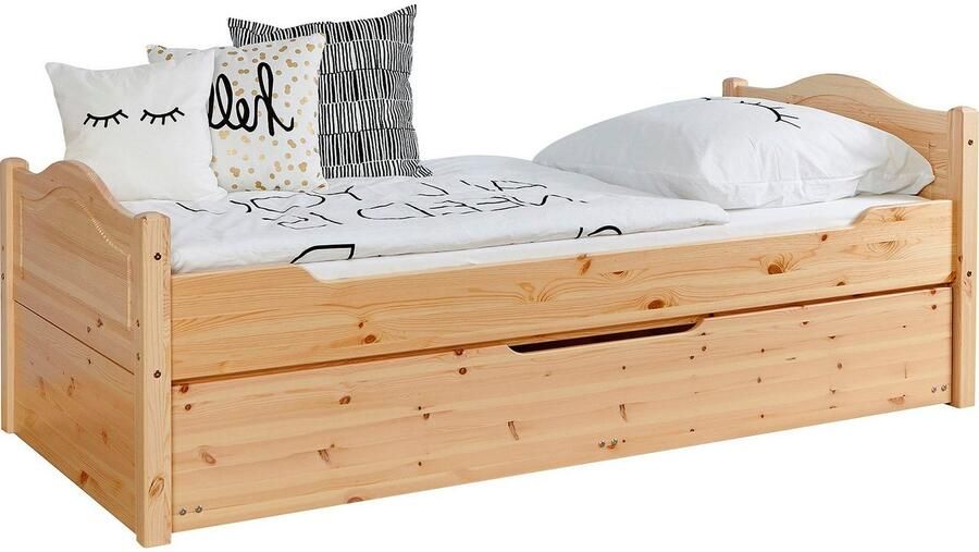 Ticaa Kinderbed Leni Eenpersoonsbed incl. extra bed en lattenbodem - Foto 5