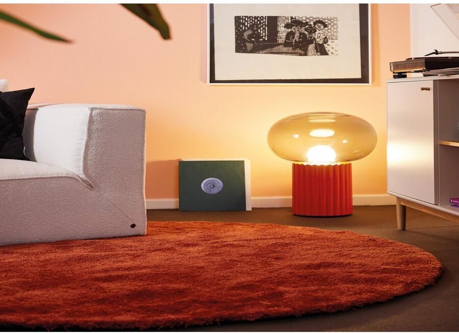 TOM TAILOR HOME Hoogpolig vloerkleed Shaggy-vloerkleed Cozy Uni kleuren ook in pastelkleuren zacht & knuffelig