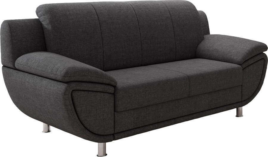 TRENDMANUFAKTUR 2-zitsbank Rondo II tijdloos en comfortabel naar keuze met comfortabele binnenvering met extra brede armleuningen - Foto 5