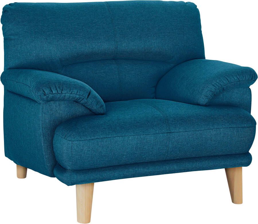 TRENDMANUFAKTUR Fauteuil Cecilia loungestoel Italiaans ontwerp comfortabele armleuningen - Foto 5