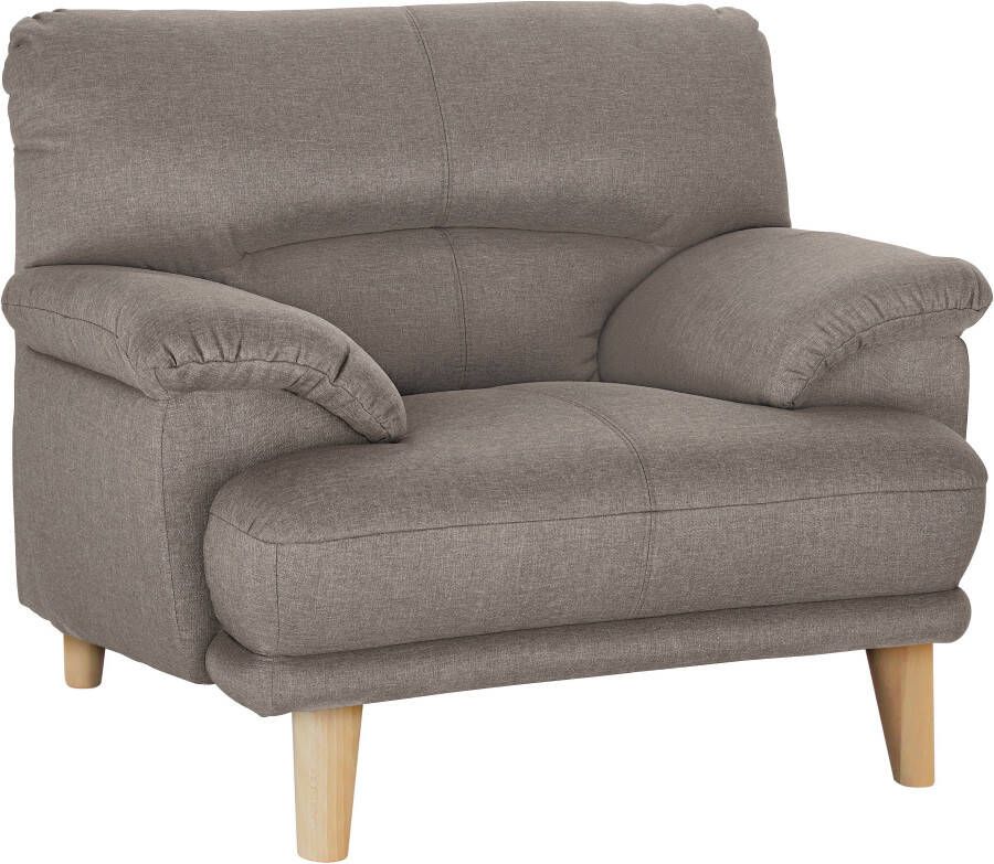 TRENDMANUFAKTUR Fauteuil Cecilia loungestoel Italiaans ontwerp comfortabele armleuningen - Foto 5