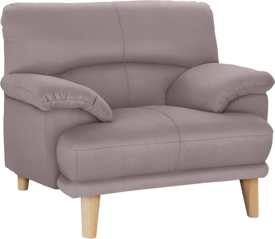 TRENDMANUFAKTUR Fauteuil Cecilia loungestoel Italiaans ontwerp comfortabele armleuningen - Foto 5