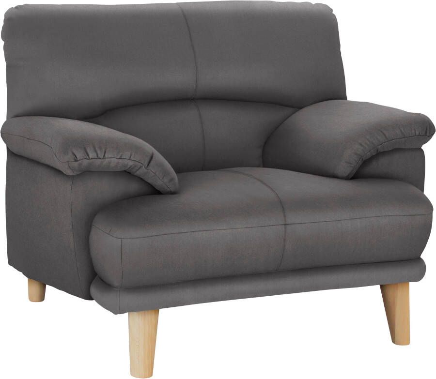 TRENDMANUFAKTUR Fauteuil Cecilia loungestoel Italiaans ontwerp comfortabele armleuningen - Foto 5