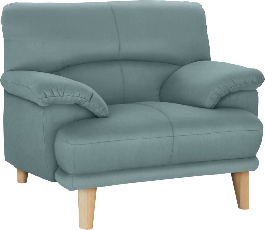 TRENDMANUFAKTUR Fauteuil Cecilia loungestoel Italiaans ontwerp comfortabele armleuningen - Foto 5