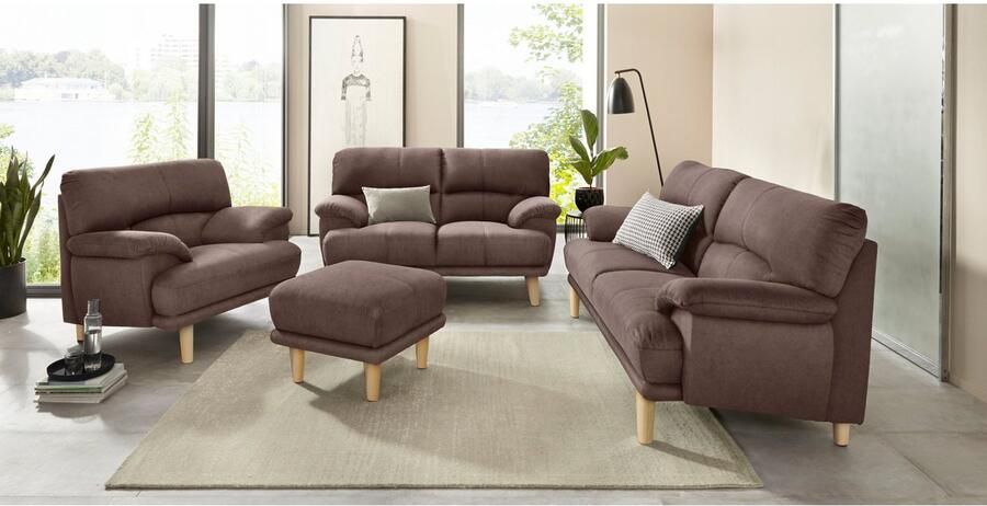 TRENDMANUFAKTUR 2-zitsbank Cecilia Italiaans design geweldige details hoog zitcomfort en extra comfortabele armleuningen - Foto 4