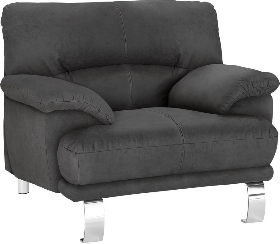 TRENDMANUFAKTUR Fauteuil Cecilia II loungestoel in Italiaans design (set) - Foto 2