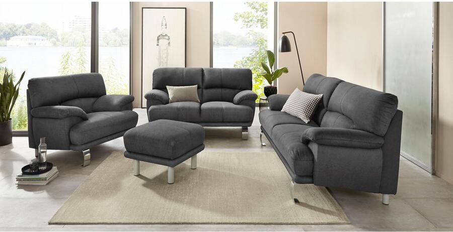 TRENDMANUFAKTUR Fauteuil Cecilia II loungestoel in Italiaans design (set) - Foto 4