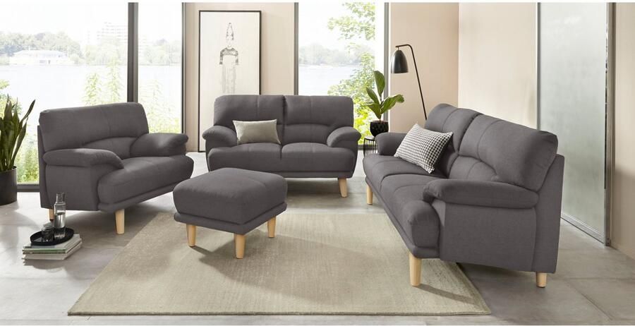 TRENDMANUFAKTUR Fauteuil Cecilia loungestoel Italiaans ontwerp comfortabele armleuningen - Foto 4