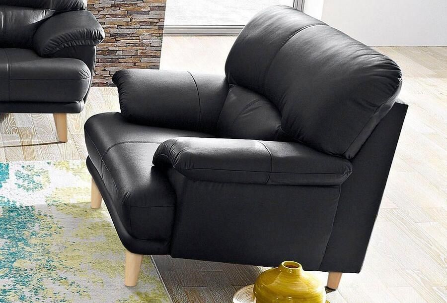TRENDMANUFAKTUR Fauteuil Cecilia loungestoel Italiaans ontwerp comfortabele armleuningen - Foto 3