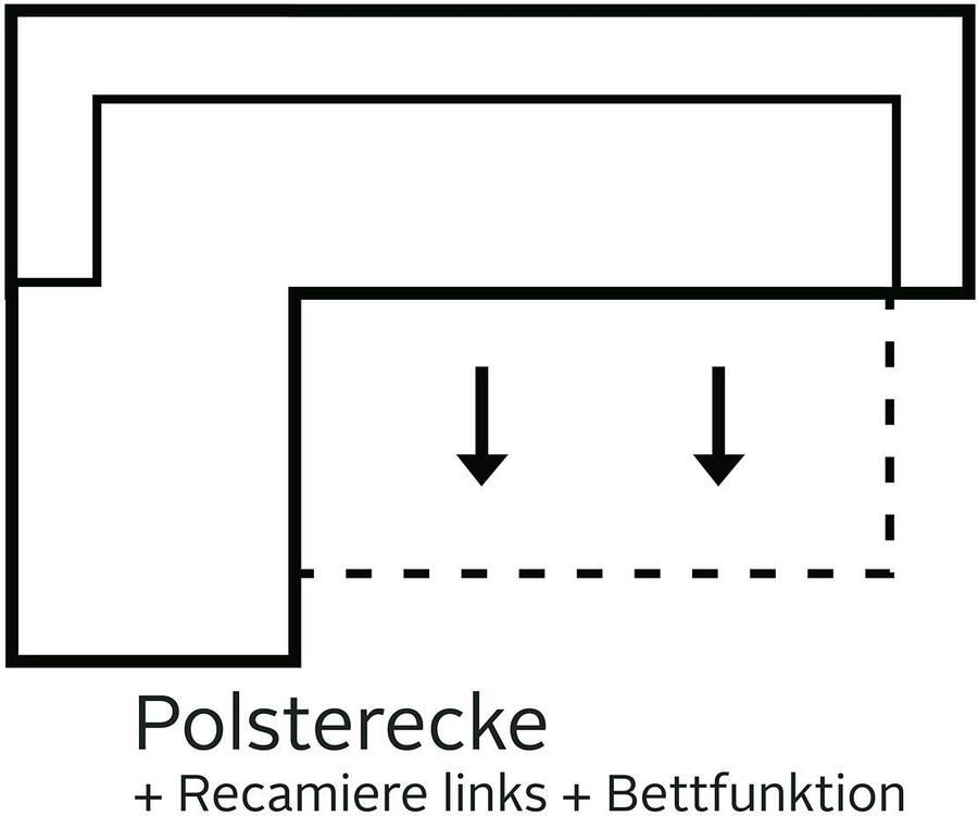 Sit&more Hoekbank Top Ascara L-vorm inclusief boxspring binnenveringsinterieur comfortabele binnenvering