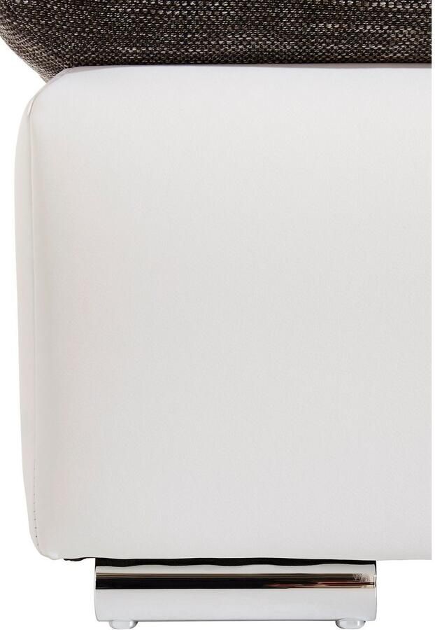 TRENDMANUFAKTUR Zithoek Reggae modern en comfortabel actuele materiaalcombinatie U-vorm