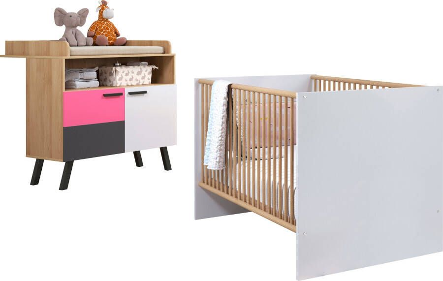 Trendteam Babymeubelset Mats neutraal ontwerp (2-delig) - Foto 14