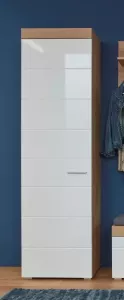 Hioshop Amanda MandoGD kledingkast 1 deur 5 legplanken eiken decor