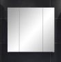 Trendteam smart living Badkamer spiegelkast spiegel Devon 80 x 75 x 16 cm wit hoogglans wit met veel opbergruimte - Thumbnail 2