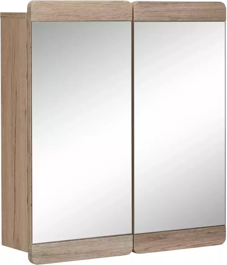 Trendteam smart living 132441090 Spiegelkast Malea 65 X 70 X 15 Cm Bruin