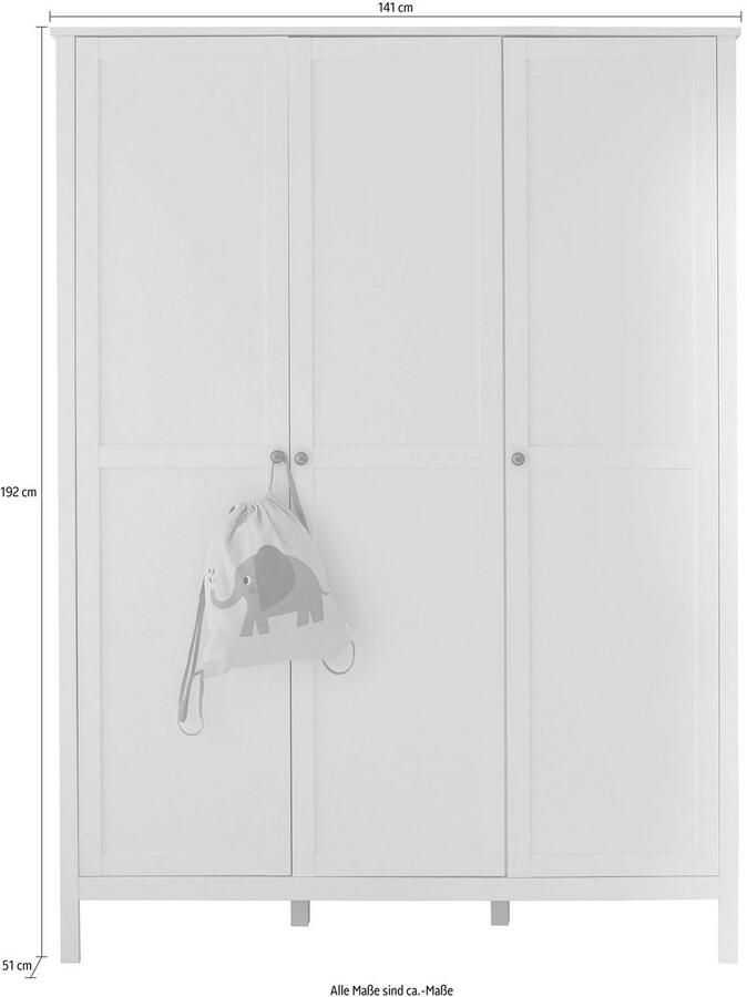 Home24 Kinderkledingkast Ole II Trendteam