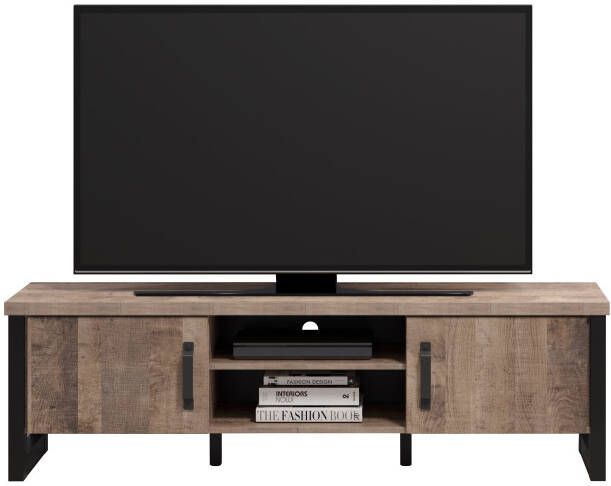 Trendteam TV Meubel tv-meubel Emile x 45 x 50 Tobacco Brown Oak-decor 166cm Bruin - Foto 3