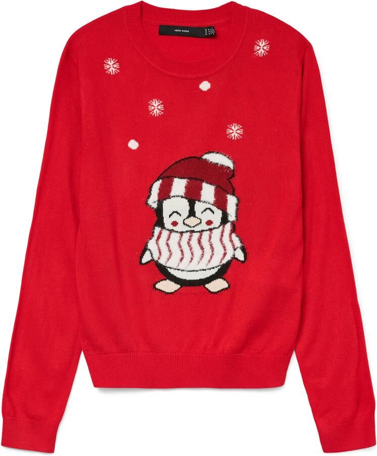 Vero Moda Kersttrui VMCUTE LS O-NECK PULLOVER XMAS BOX
