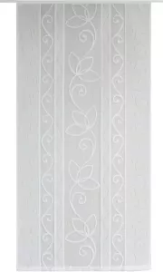 VHG Paneelgordijn DANA Paneelgordijn transparant rank roomdivider klittenband wit jacquard gebreid verschillende maten breedte 60 cm (1 stuk)