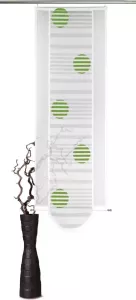 VHG Paneelgordijn Sunna Paneelgordijn boog transparant roomdivider klittenband jacquard gebreid verschillende maten breedte 60 cm (1 stuk)