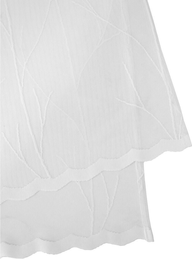 VHG Gordijn Ariadne Jacquard geweven gordijn wit (1 stuk) - Foto 3