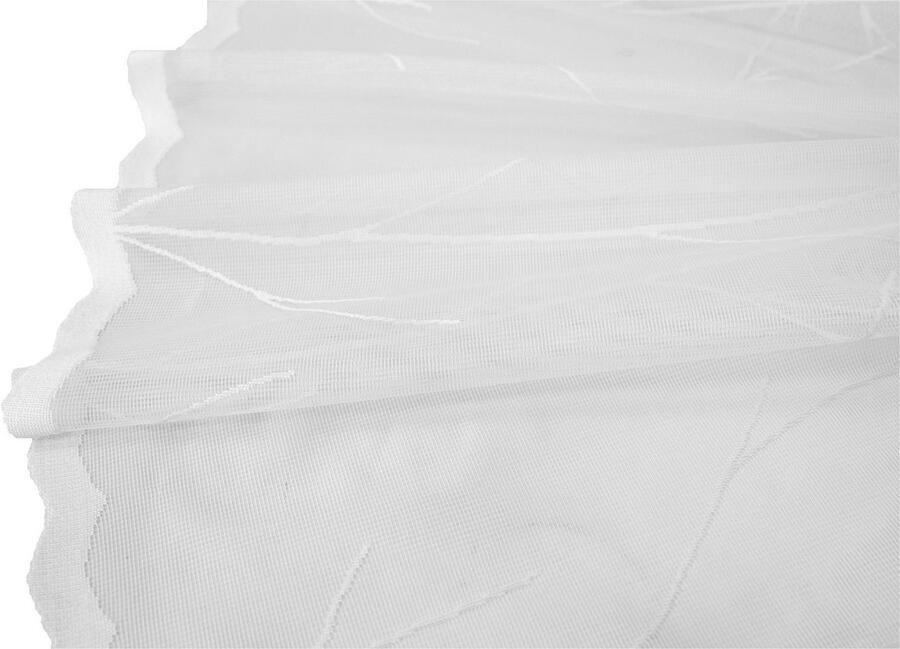 VHG Gordijn Ariadne Jacquard geweven gordijn wit (1 stuk) - Foto 4