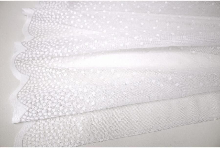 VHG Gordijn Layla Jacquard geweven gordijn wit (1 stuk) - Foto 5