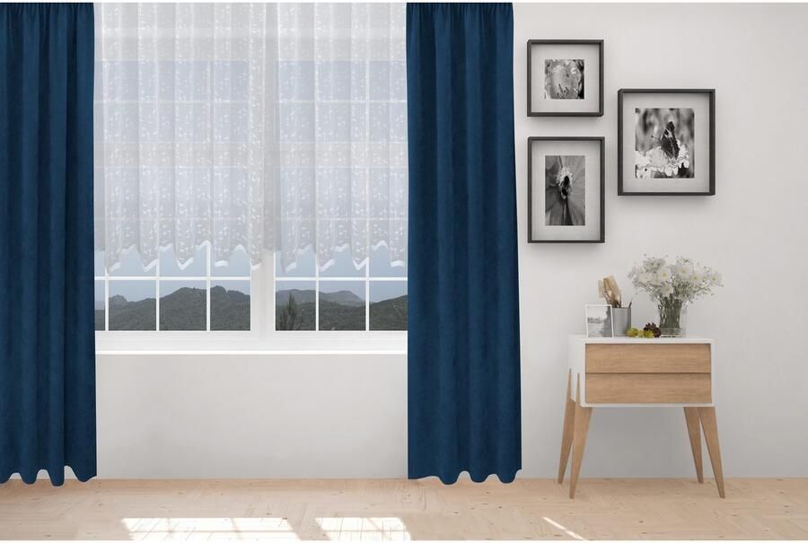 VHG Gordijn Mandy Jacquard geweven gordijn wit (1 stuk) - Foto 4