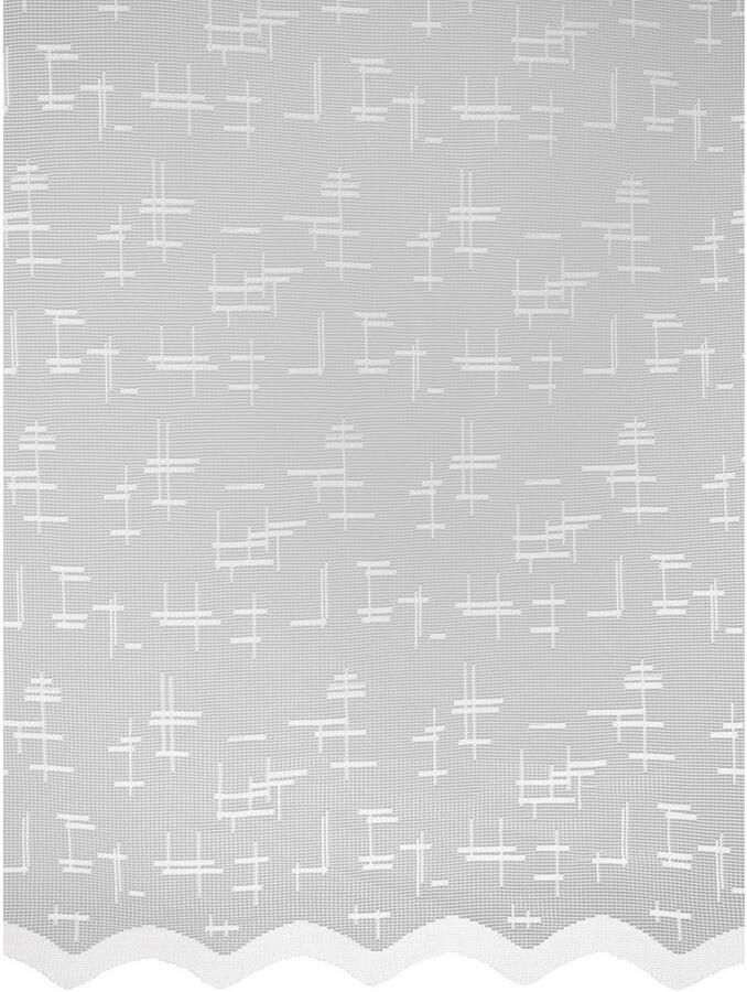 VHG Gordijn Mandy Jacquard geweven gordijn wit (1 stuk) - Foto 2