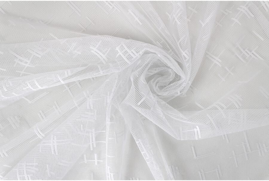 VHG Gordijn Mandy Jacquard geweven gordijn wit (1 stuk) - Foto 5