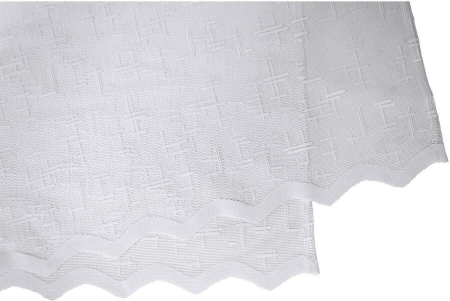 VHG Gordijn Mandy Jacquard geweven gordijn wit (1 stuk) - Foto 6