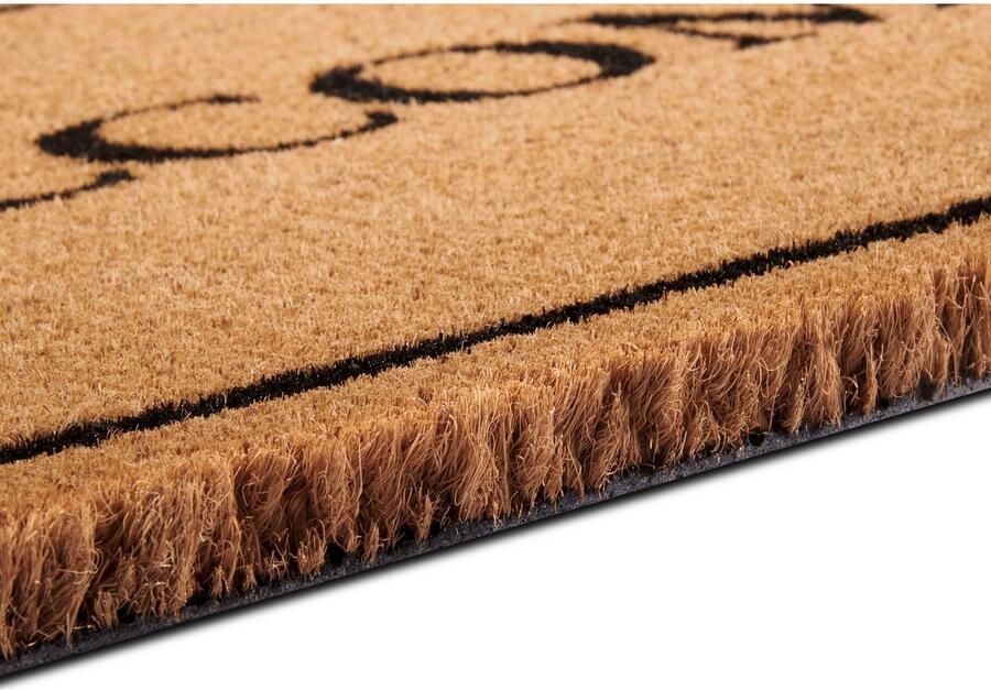 Villeroy & Boch 1856 Kokosmat voor binnen en beschutte buitenruimtes Antislip vuilvangermat natuurlijk Kokosmat Buiten Welkom Weerbestendig voor Hal Terras Entree 50x80cm - Foto 6