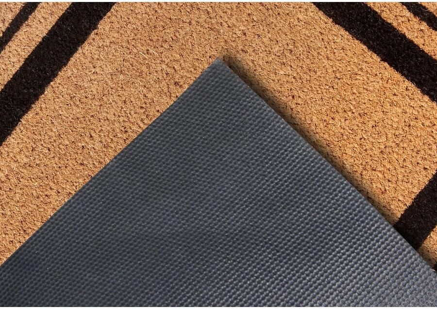 Villeroy & Boch 1856 Kokos deurmat voor binnen en beschutte buitenruimtes Antislip vuilvangermat natuurlijk Kokos buitenmat met strepen weerbestendig voor hal terras entree 50x80cm - Foto 9