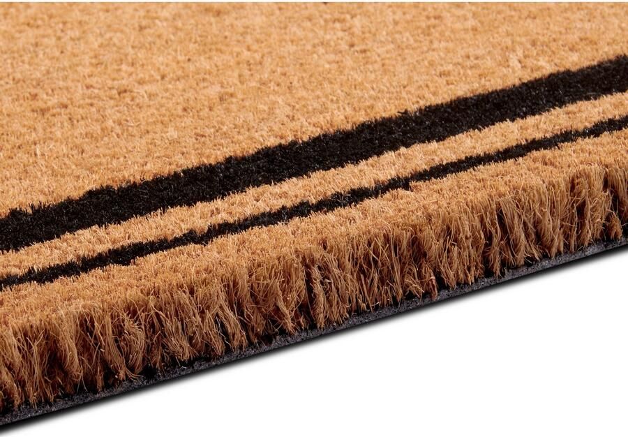 Villeroy & Boch 1856 Kokos deurmat voor binnen en beschutte buitenruimtes Antislip vuilvangermat natuurlijk Kokos buitenmat met strepen weerbestendig voor hal terras entree 50x80cm - Foto 7