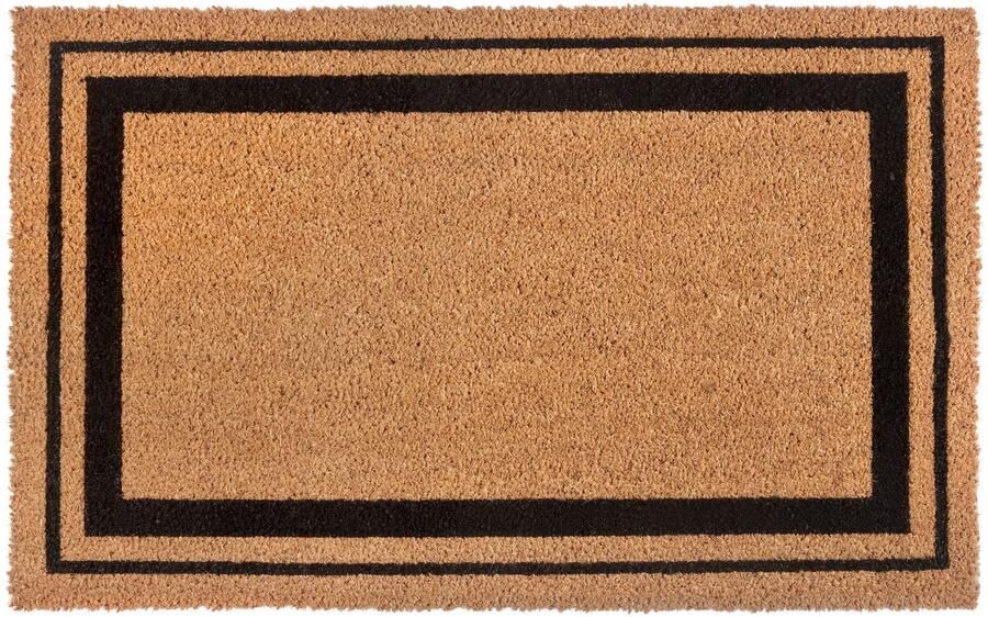 Villeroy & Boch 1856 Kokos deurmat voor binnen en beschutte buitenruimtes Antislip vuilvangermat natuurlijk Kokos buitenmat met strepen weerbestendig voor hal terras entree 50x80cm - Foto 8