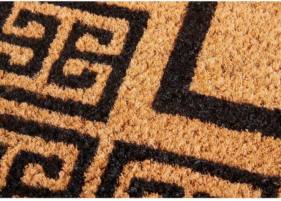 Villeroy & Boch 1856 Kokos Deurmat voor Binnen en Beschutte Buitenruimtes Antislip Vuilvanger Mat Natuurlijk Kokos Mat Buiten Ornament Weerbestendig voor Hal Terras Entree 50x80cm - Foto 4