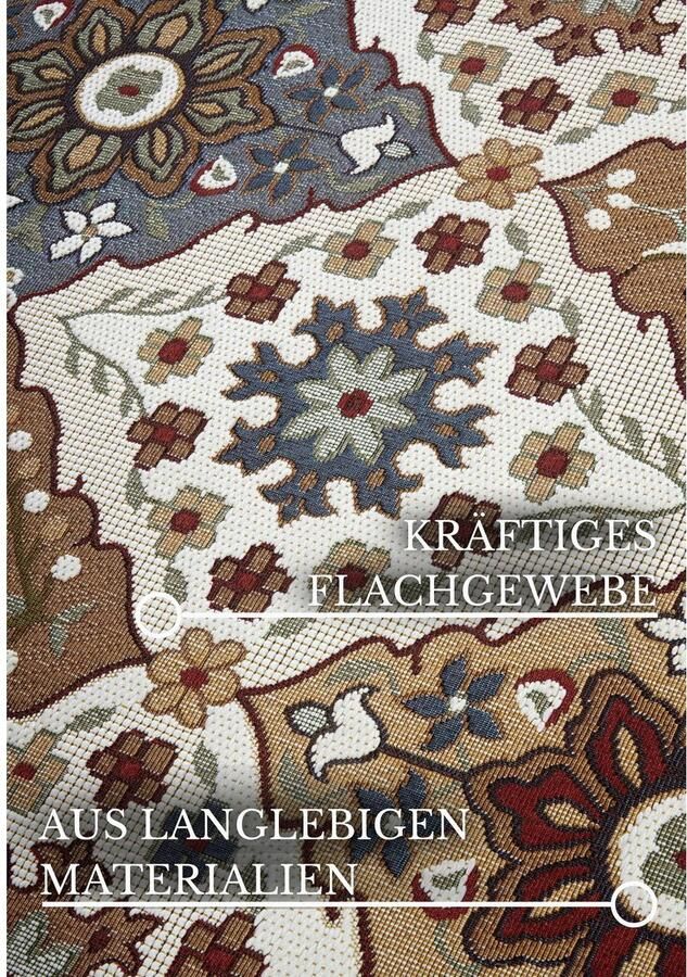 Villeroy & Boch Outdoorkleed Domenique Buiten vlakweefsel weerbestendig balkon tuin klassiek terras - Foto 2