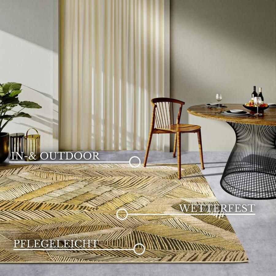 Villeroy & Boch Outdoorkleed Eugene Binnen en buiten plat weefsel weerbestendig balkon tuin terras - Foto 8