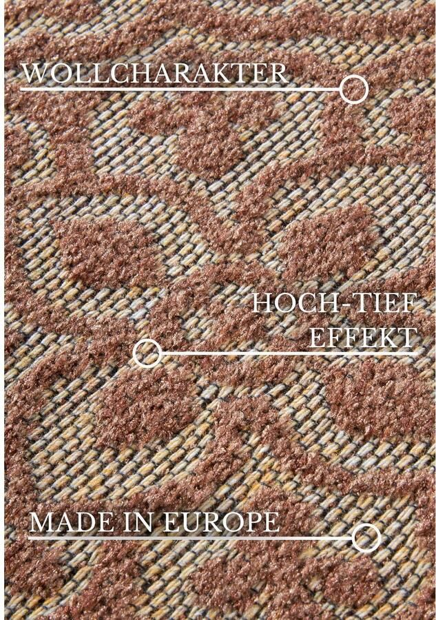 Villeroy & Boch Outdoorkleed Julie In-& Outdoor Vlakweefsel weerbestendig Terras Balkon modern Trend - Foto 9