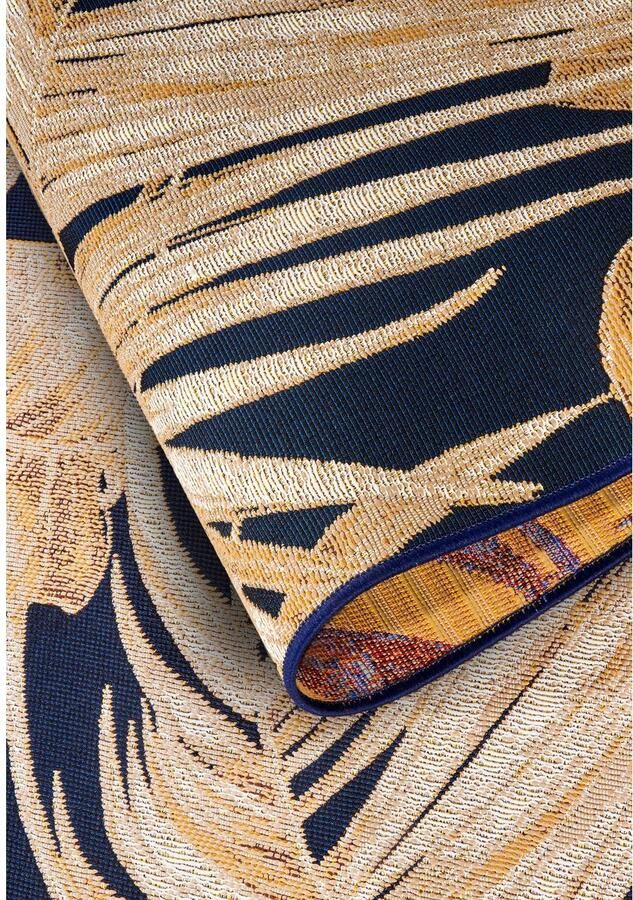 Villeroy & Boch Outdoorkleed Oktavie Buiten vlakweefsel weerbestendig balkon tuin bloemig terras - Foto 6