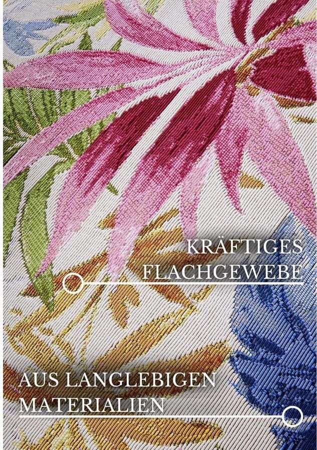 Villeroy & Boch Outdoorkleed Victor Buiten vlakweefsel weerbestendig balkon tuin bloemig terras - Foto 2