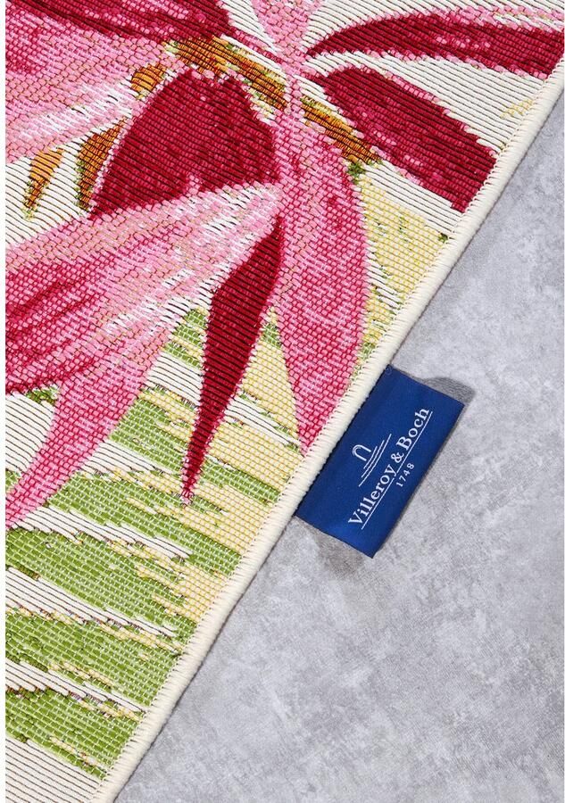 Villeroy & Boch Outdoorkleed Victor Buiten vlakweefsel weerbestendig balkon tuin bloemig terras - Foto 5