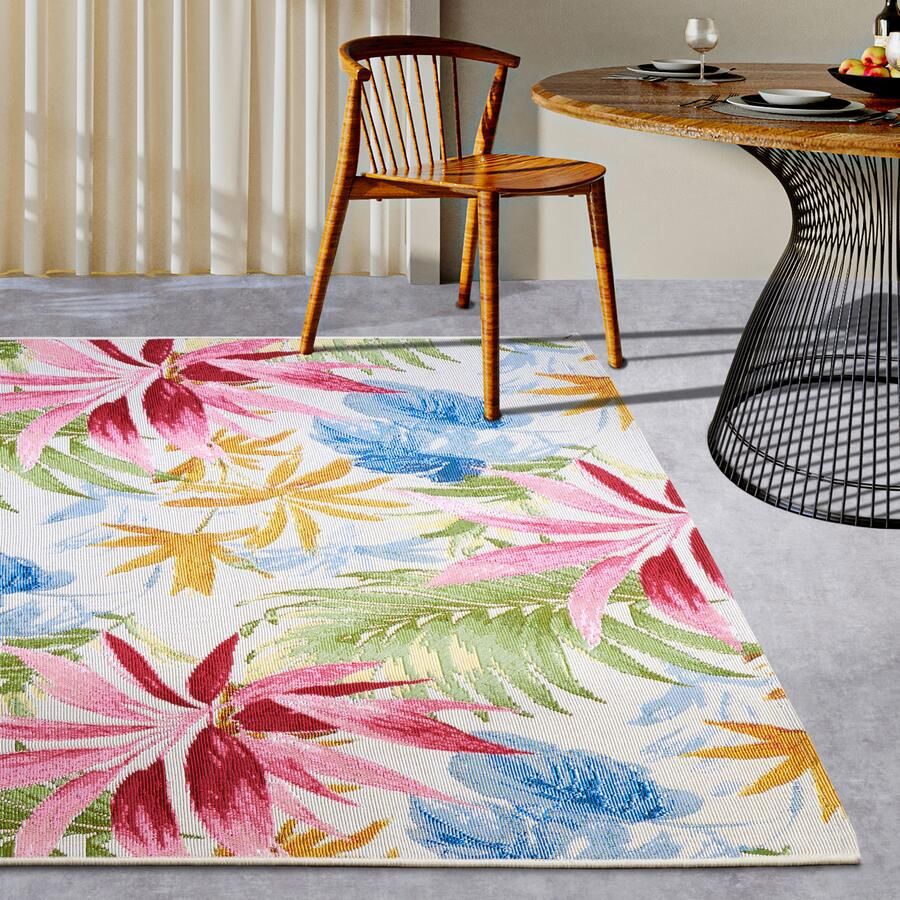 Villeroy & Boch Outdoorkleed Victor Buiten vlakweefsel weerbestendig balkon tuin bloemig terras