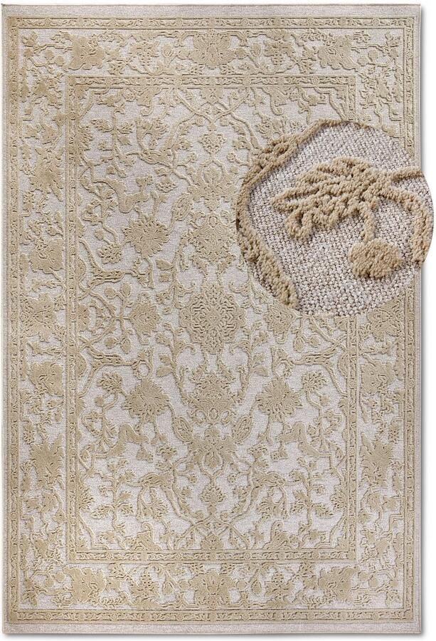 Villeroy & Boch Vloerkleed Ambroise Woonkamer slaapkamer modern hoog-laag effect gang - Foto 7