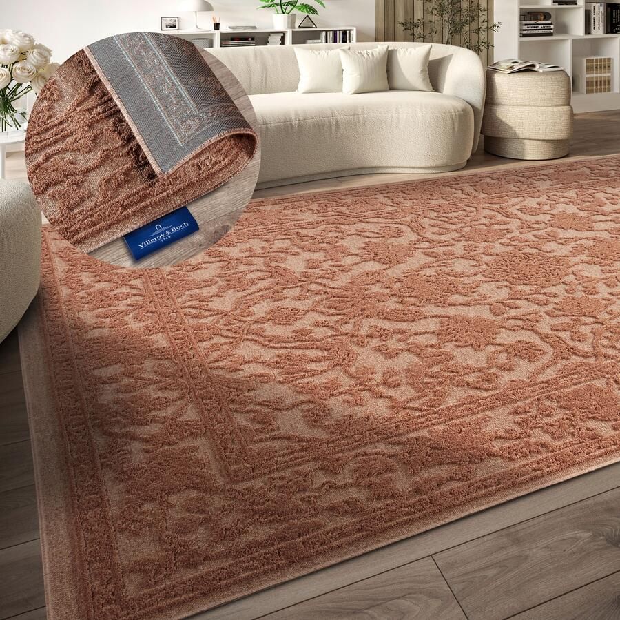 Villeroy & Boch Vloerkleed Ambroise Woonkamer slaapkamer modern hoog-laag effect gang - Foto 2