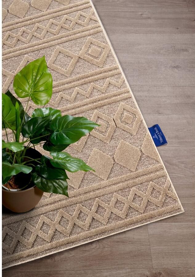 Villeroy & Boch Vloerkleed Catherine Woonkamer slaapkamer modern hoog-laag effect gang - Foto 3