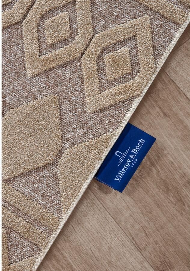 Villeroy & Boch Vloerkleed Catherine Woonkamer slaapkamer modern hoog-laag effect gang - Foto 4