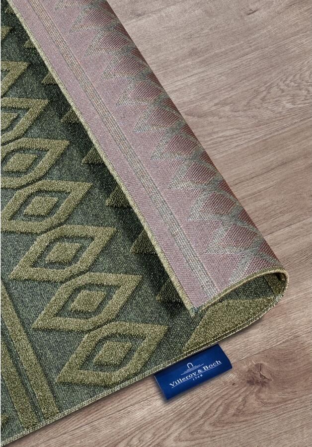 Villeroy & Boch Vloerkleed Catherine Woonkamer slaapkamer modern hoog-laag effect gang - Foto 5