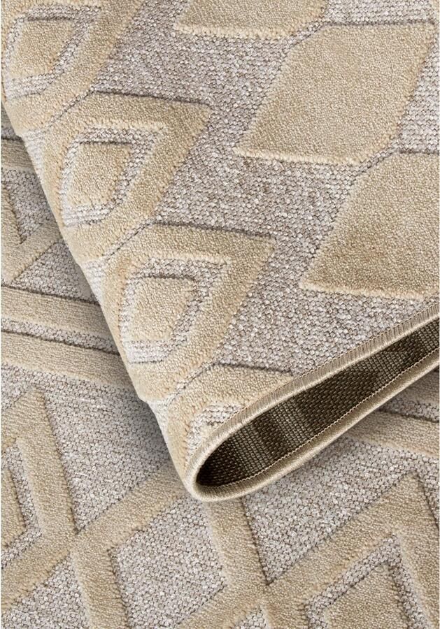 Villeroy & Boch Vloerkleed Catherine Woonkamer slaapkamer modern hoog-laag effect gang - Foto 4