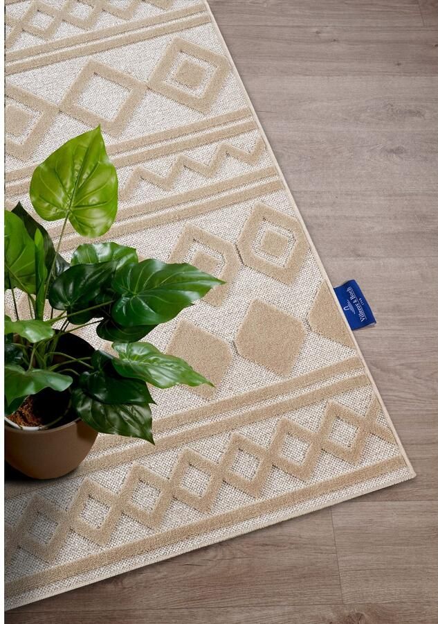 Villeroy & Boch Vloerkleed Catherine Woonkamer slaapkamer modern hoog-laag effect gang - Foto 3